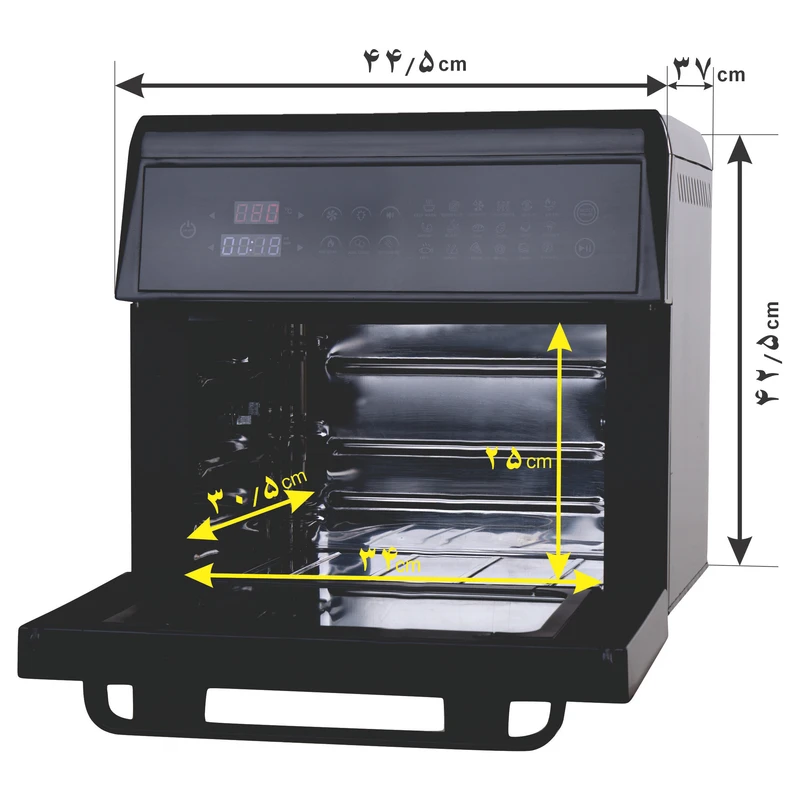 سرخ کن بدون روغن کاراجا مدل GH5352-L
