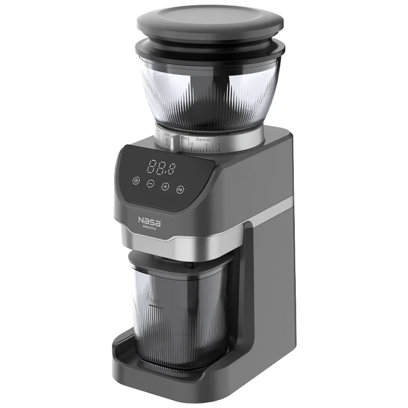 nasa-electric-coffee-grinder-ns1952-gray-main آسیاب قهوه ناسا الکتریک مدل NS-1952